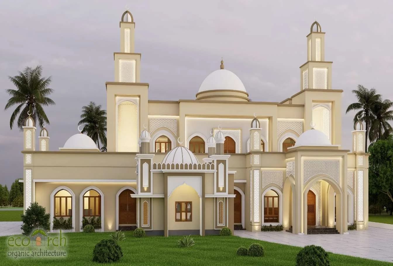Masjid at Ponmanikkudam, Perinjanam, Thrissur